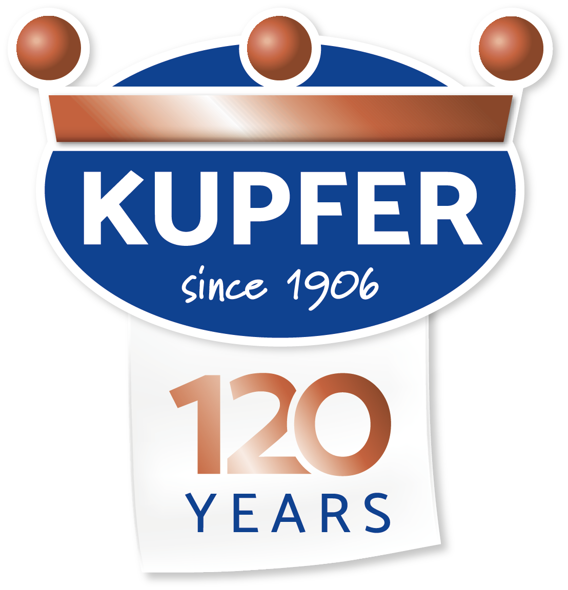 KUPFER 120 Years Logo EN RGB